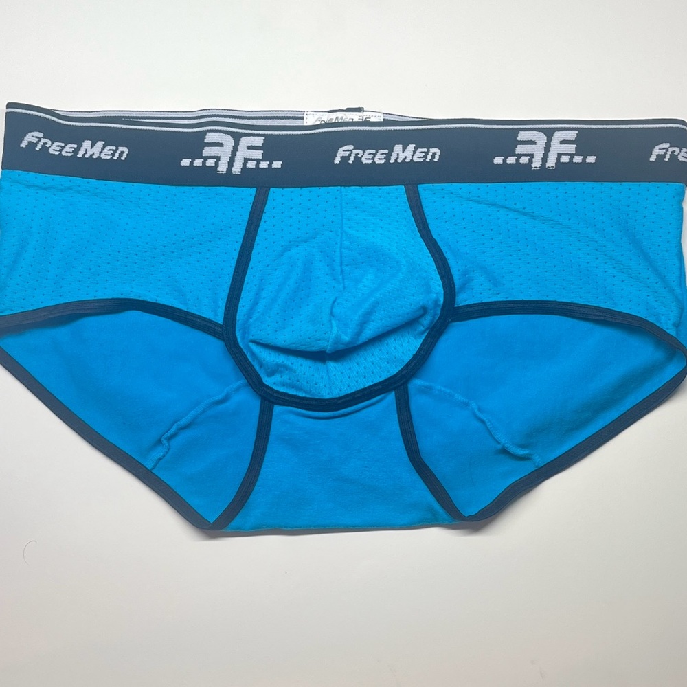 Blue Men's Briefs FreeMen